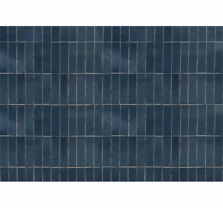 Fotomural baño azulejos grises - TenVinilo