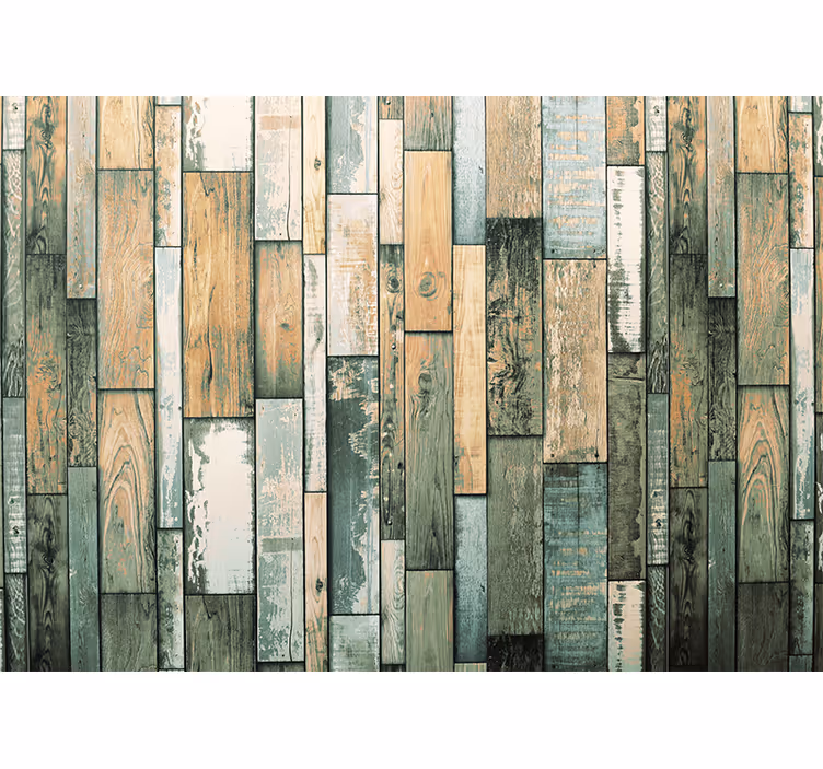 Fotomural madera tablones de madera - TenVinilo