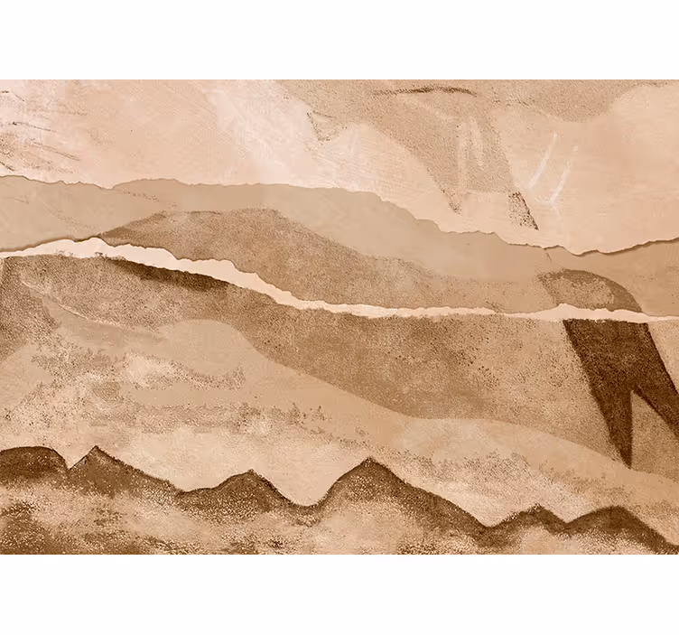 Fotomural beige tiras de papel - TenVinilo
