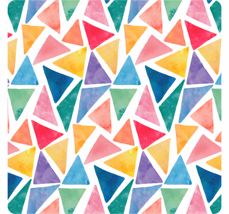Posavasos textura Mosaico de colores - TenVinilo