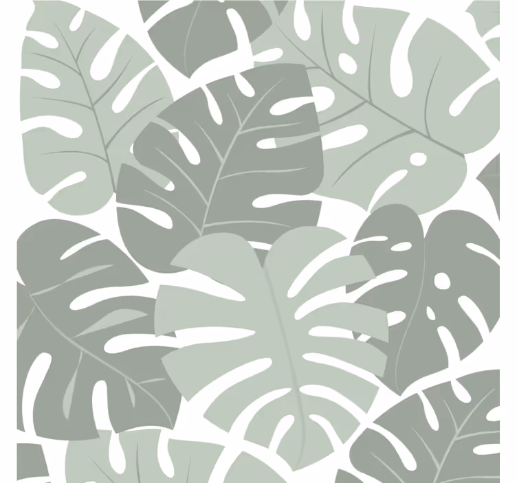 Portavasos motivos de monstera hojuela - TenVinilo