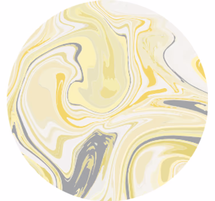 Portavasos patrón amarillo veteado - TenVinilo