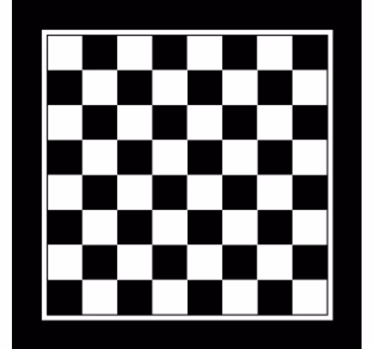 Portavasos frikis con patrón de cuadros en blanco y negro - TenVinilo