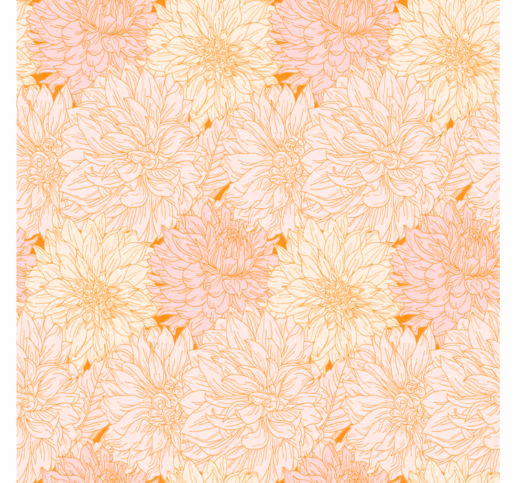 Portavasos diseño floral elegante - TenVinilo
