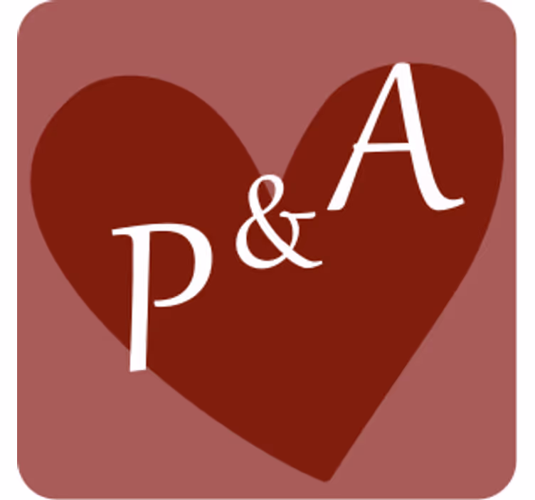 Portavasos boda motivo corazón personalizado - TenVinilo