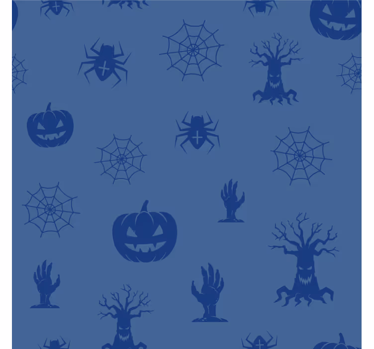 Portavasos halloween patrón sombras espeluznantes - TenVinilo