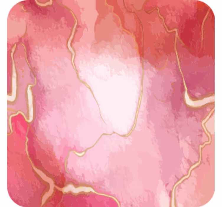 Portavasos mármol rosa fluido - TenVinilo