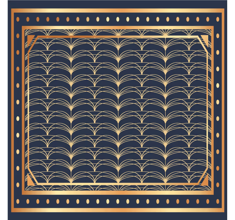 Portavasos patrón geométrico elegante - TenVinilo