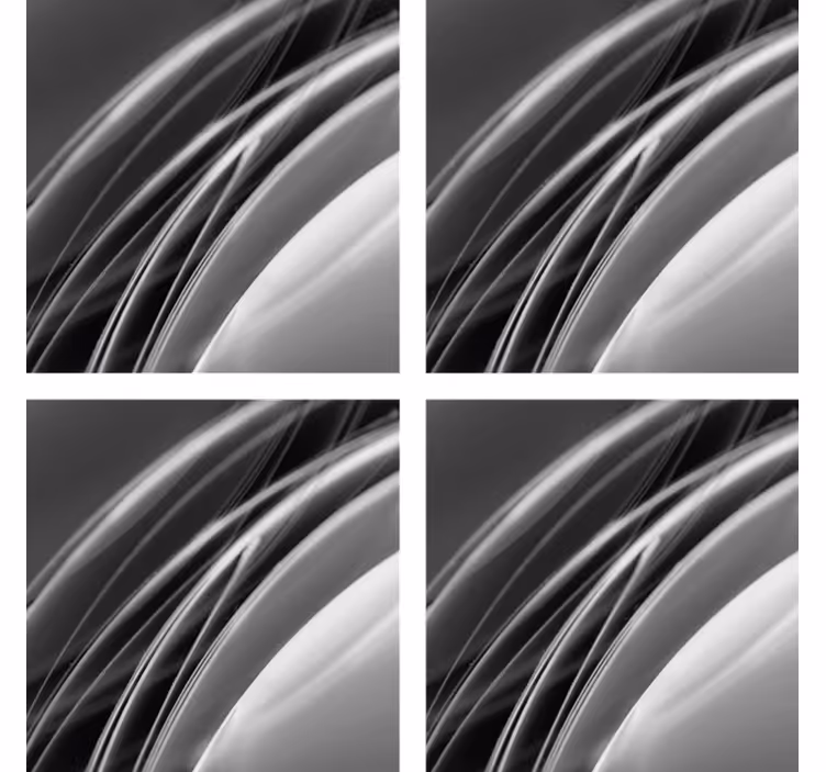 Portavasos patrón de olas abstractas - TenVinilo