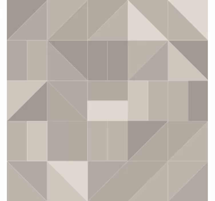 Portavasos motivo triangular geométrico - TenVinilo