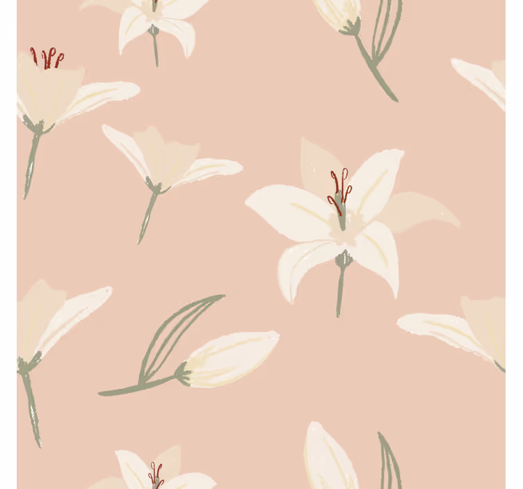 Portavasos frikis elemento floral elegante - TenVinilo