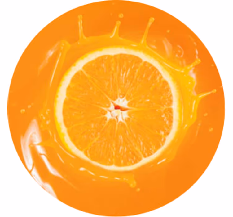 Portavasos zumo de naranja - TenVinilo