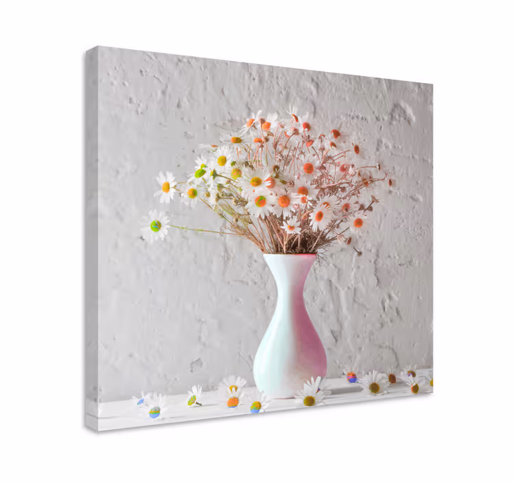 Cuadro de flores elegancia del ramo - TenVinilo
