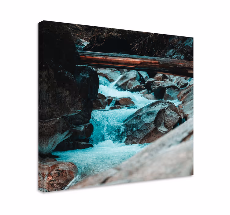 Cuadro paisajes Fabulosos arroyos de montaña - TenVinilo