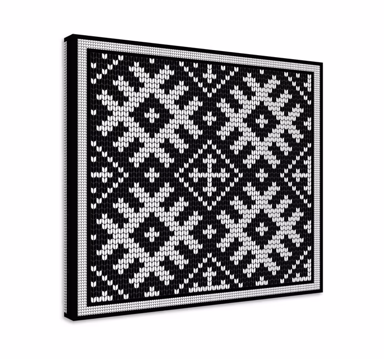 Cuadro moderno diseño de patrón elegante - TenVinilo