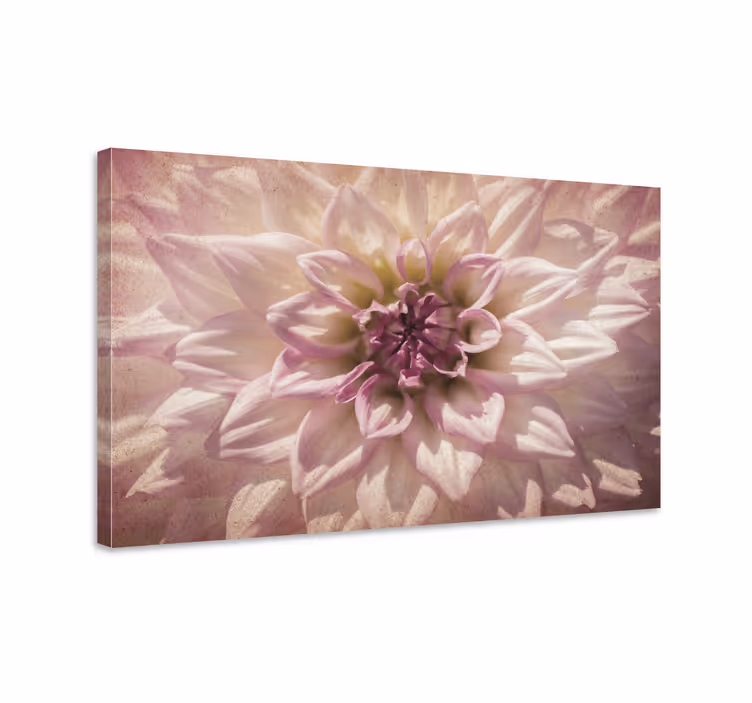 Cuadro de flores centro de mesa floral delicado - TenVinilo