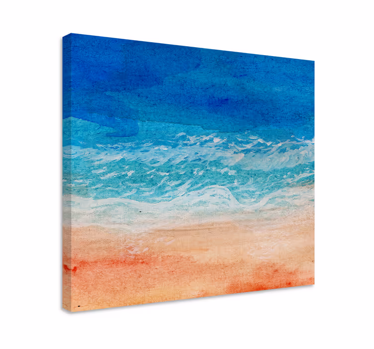 Cuadro paisajes olas de tranquilidad - TenVinilo
