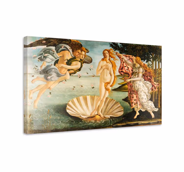 Cuadro artístico la Nacimiento de VenusVenus, la diosa del amor y - TenVinilo