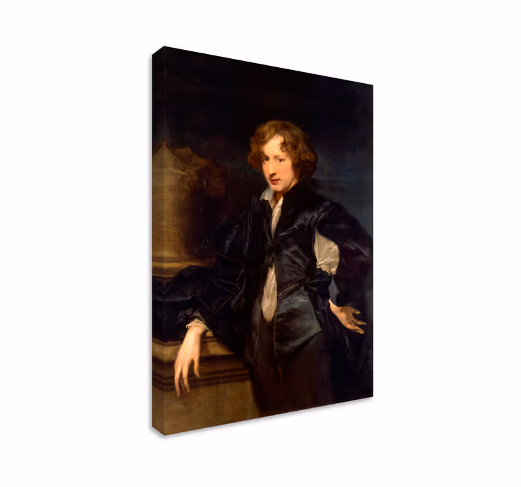 Cuadro artístico autorretrato de Van DyckVan Dyck se retrató a sí - TenVinilo