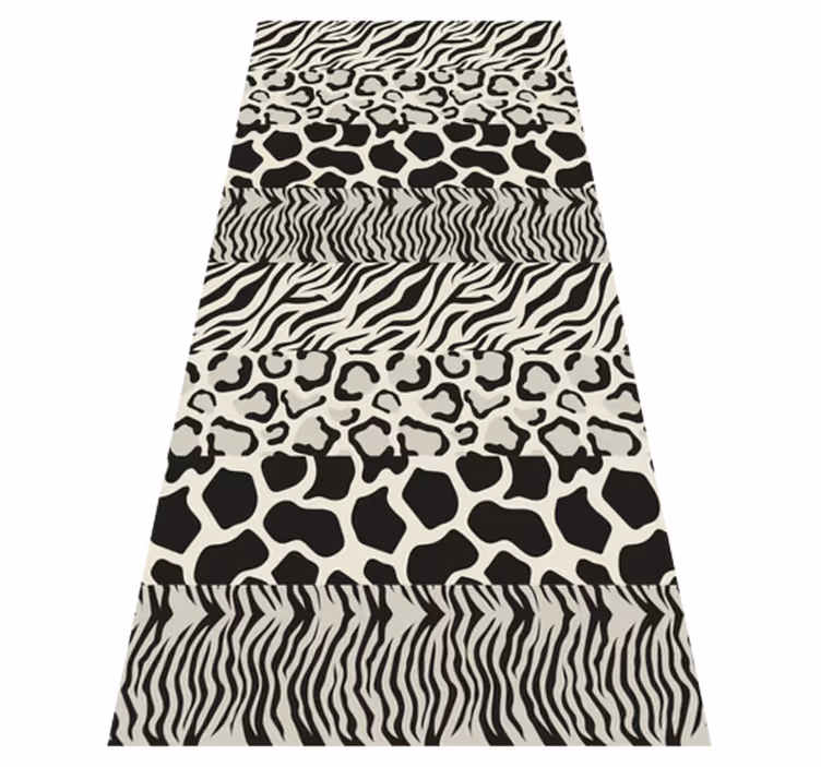 Alfombra vinílica de animales cuatro diseños diferentes - TenVinilo