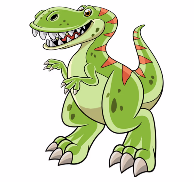 Alfombra vinílica de animales tiranosaurio rex - TenVinilo