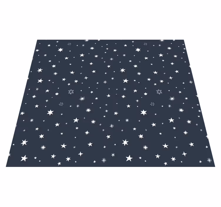 Alfombra vinílica estrellas cielo nocturno - TenVinilo