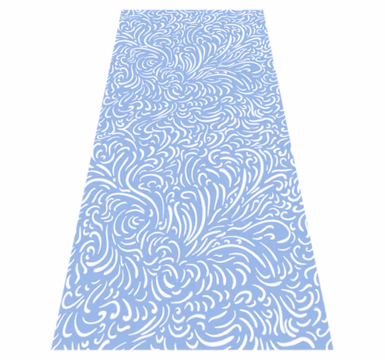 Alfombra vinílica navidad diseño de frozen - TenVinilo