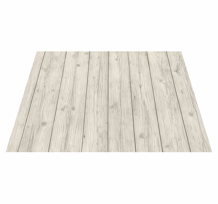 Alfombra vinílica dormitorio madera rústica - TenVinilo
