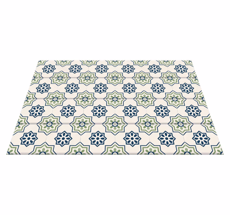 Alfombra vinílica cocina adhesivo azulejos - TenVinilo