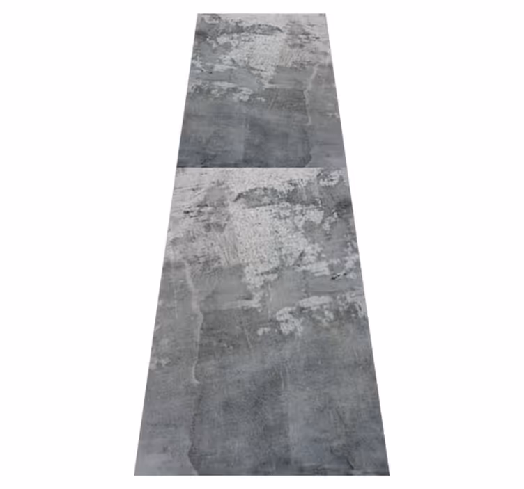 Alfombra vinílica dormitorio patrón plateado retro - TenVinilo