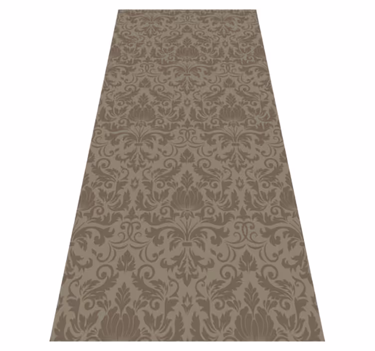 Alfombra vinílica vintage de terciopelo acolchado - TenVinilo
