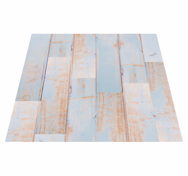 Alfombra vinílica textura tablones de madera envejecida - TenVinilo