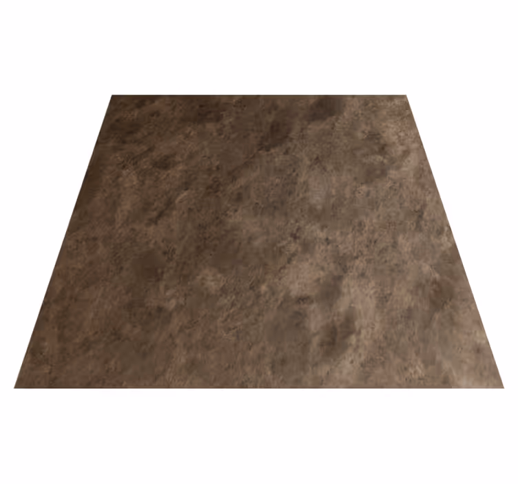 Alfombra vinílica recibidor patrón piedra rústica marrón - TenVinilo