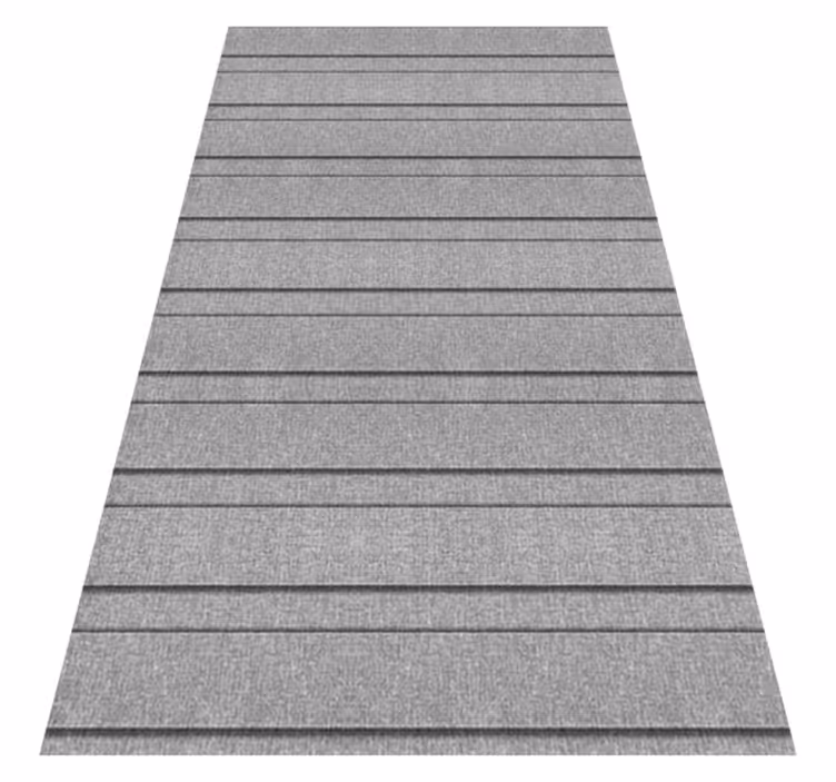 Alfombra vinílica gris rayas grises - TenVinilo