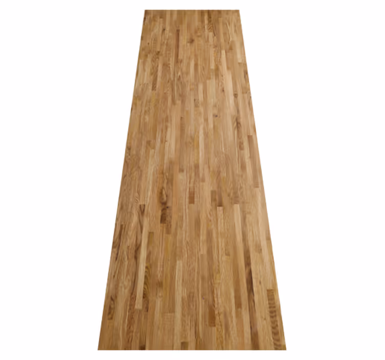 Alfombra vinílica marrón tonos de paneles de madera - TenVinilo