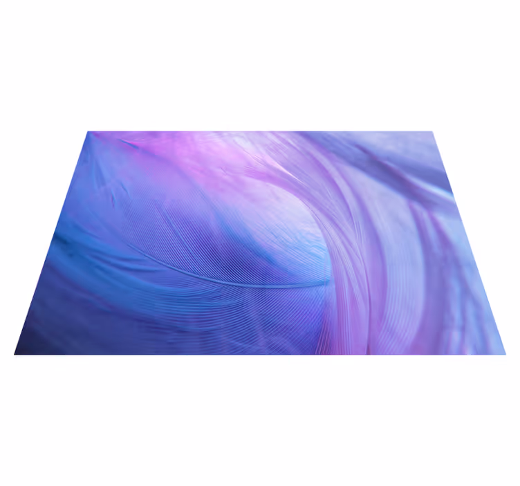 Alfombra vinílica lila remolino 3d azul y morado - TenVinilo