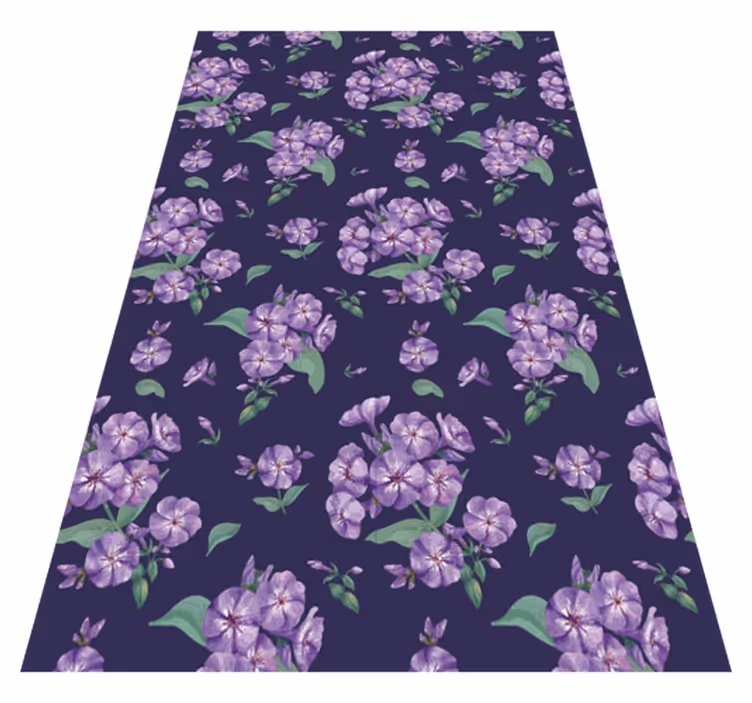 Alfombra vinílica lila morado - TenVinilo