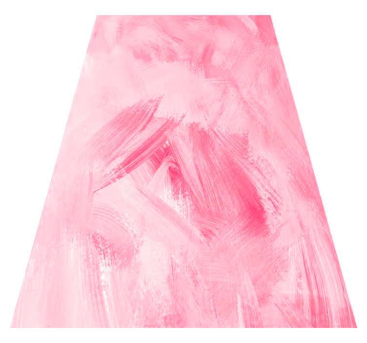 Alfombra vinílica rosa trazos de pincel oscuro - TenVinilo