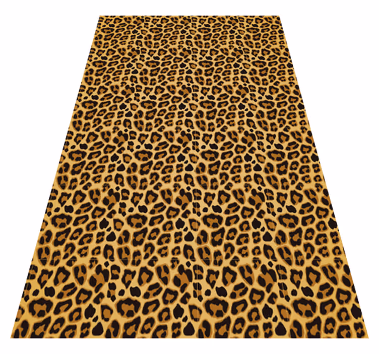 Alfombra vinílica Animal Print leporado - TenVinilo