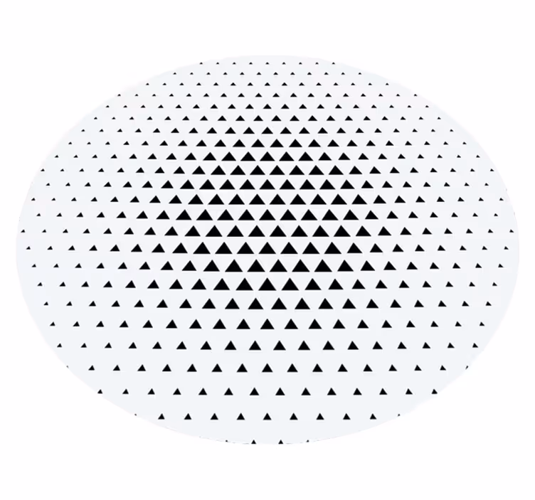 Alfombra vinílica geométrica triangular geométrico - TenVinilo