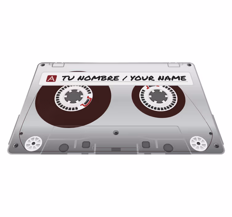 Alfombra vinílica personalizable casete personalizado - TenVinilo