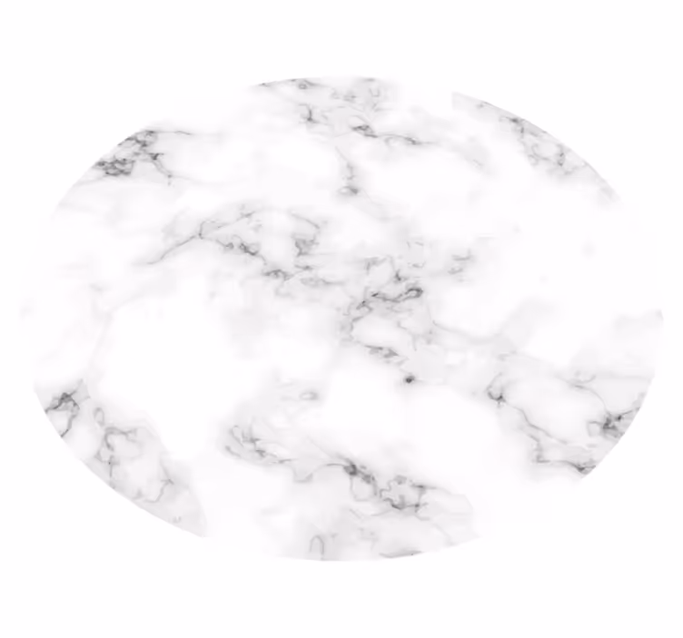 Alfombra vinílica imitación mármol diseño circular de mármol - TenVinilo