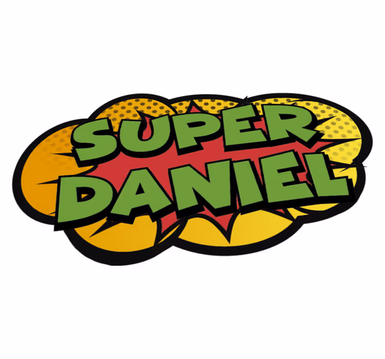 Alfombra vinílica personalizable superhéroe personalizable - TenVinilo