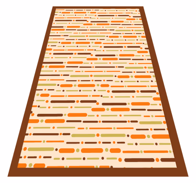 Alfombra vinílica rayas decoración con patrones lineales - TenVinilo