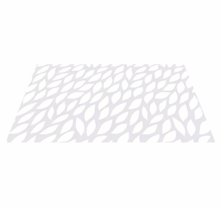 Alfombra vinílica cocina patrones de sombras geométricas - TenVinilo