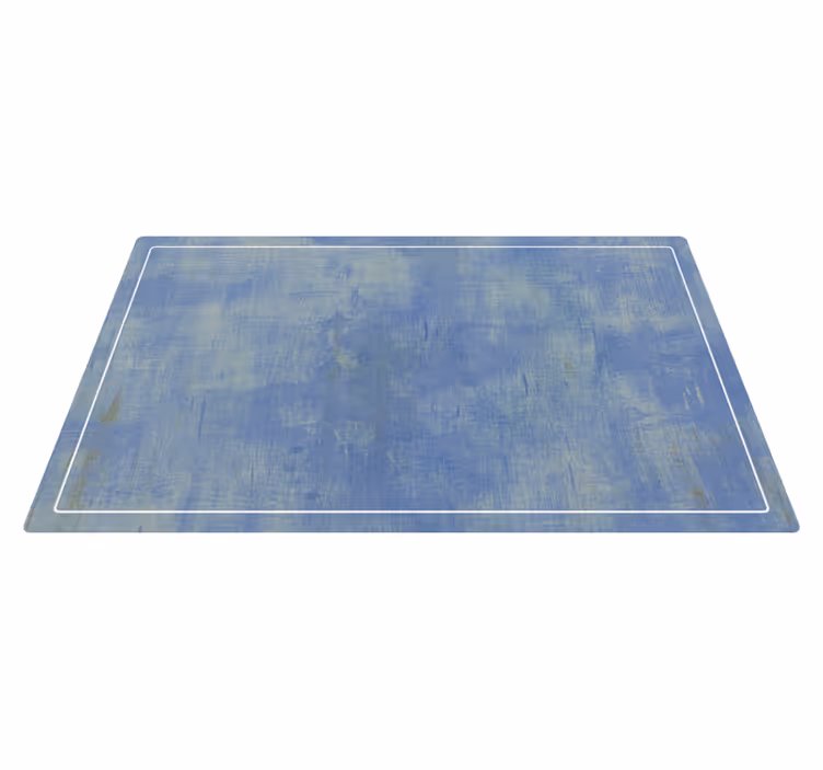 Alfombra vinílica textura superficie con textura azul - TenVinilo
