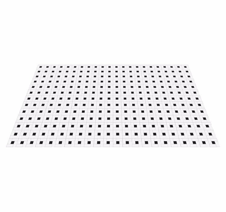 Alfombra vinilo cocina azulejos pequeños cuadrados - TenVinilo