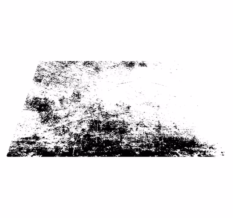 Alfombra vinílica textura piedra Hormigón blanco y negro - TenVinilo