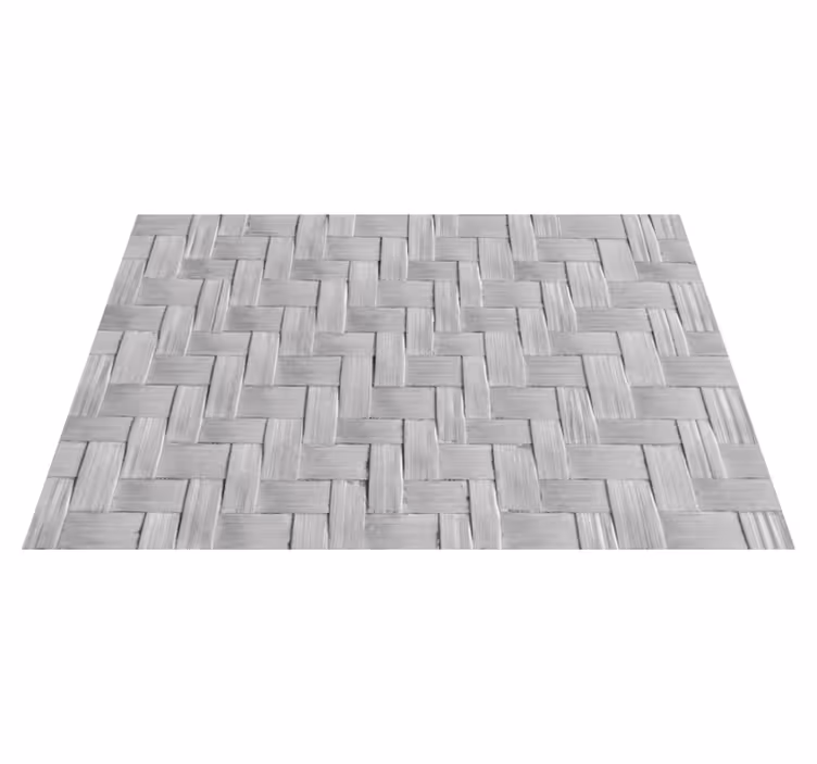 Alfombra vinílica madera gris efecto 3D - TenVinilo