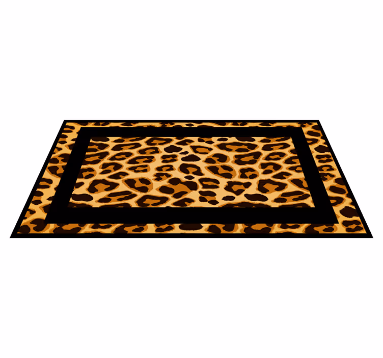Alfombra vinílica animal print tigre clásico - TenVinilo